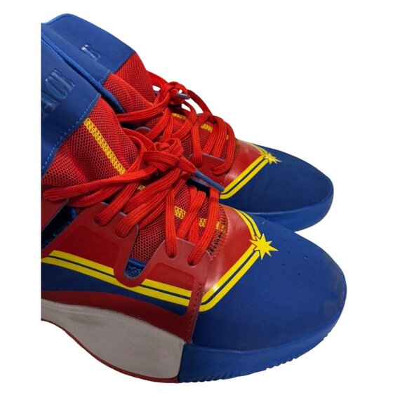 Adidas Mens Pro Vision X Marvel Heroes Among Us Captain Marvel Shoes Size 9 - Picture 11 of 15